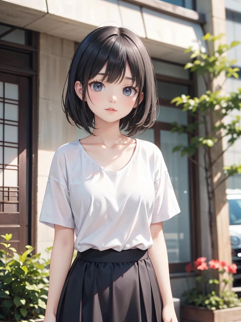 駐車場で何するの！？