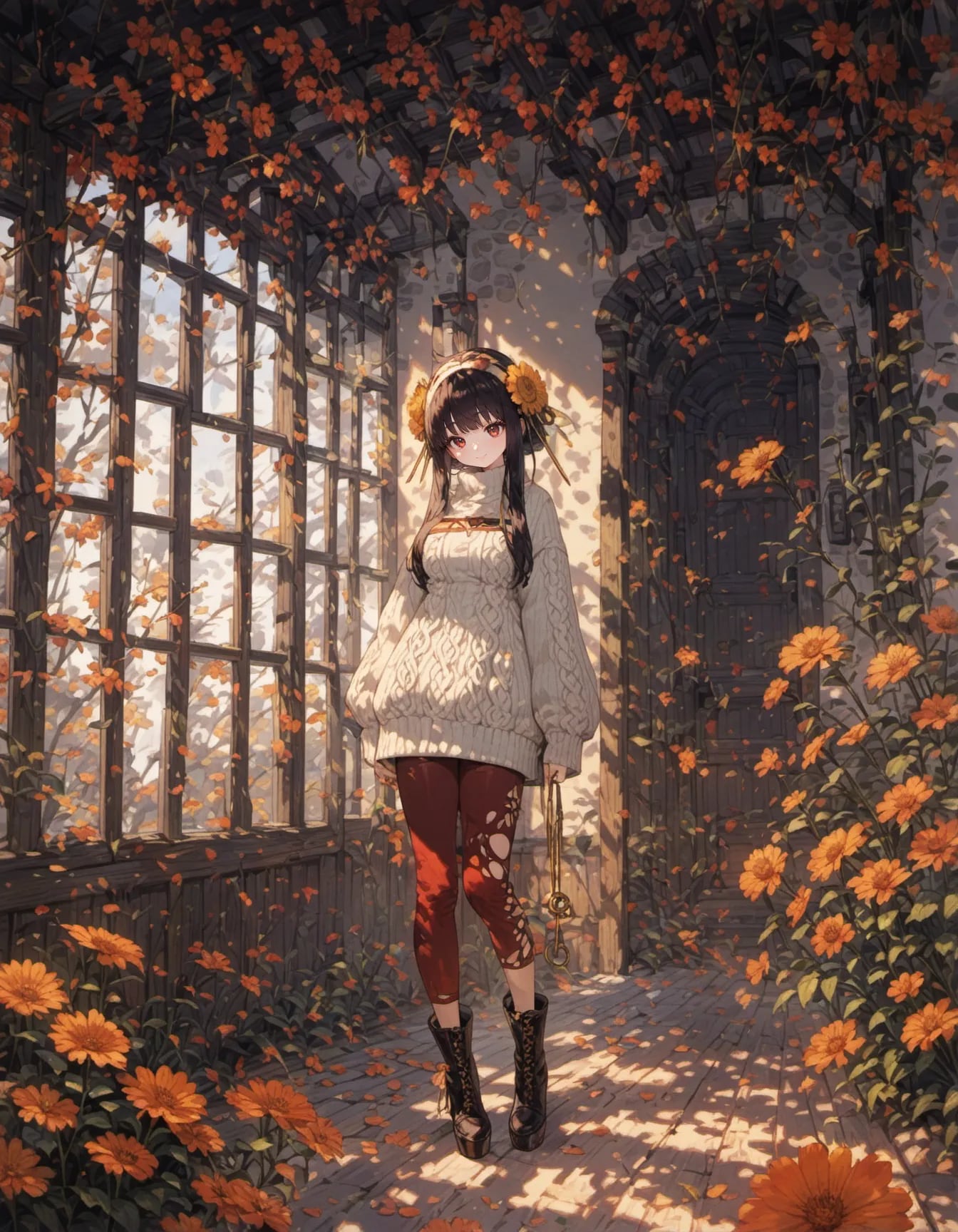 The Autumn Conservatory | の人気AIイラスト・グラビア