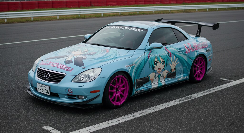 初音ミク痛車SC430