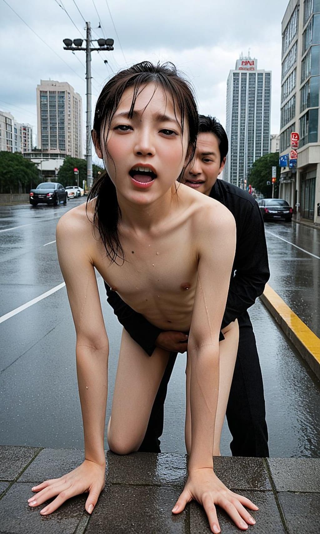 55、雨の繁華街で、◯された女たち…