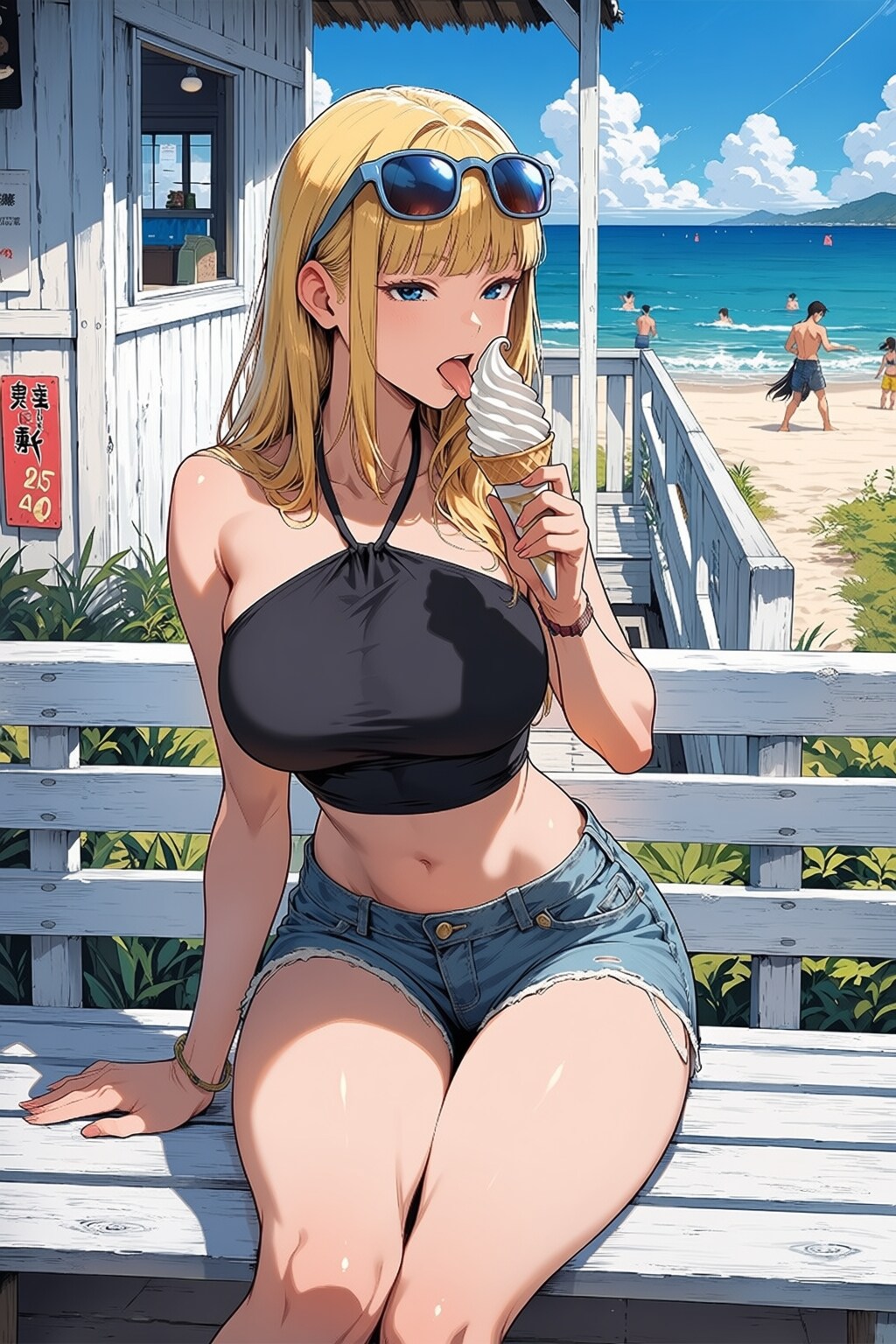 なつみさん一足先に夏を満喫す！