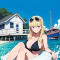 なつみさん一足先に夏を満喫す！ 3枚目