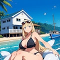 なつみさん一足先に夏を満喫す！ 2枚目