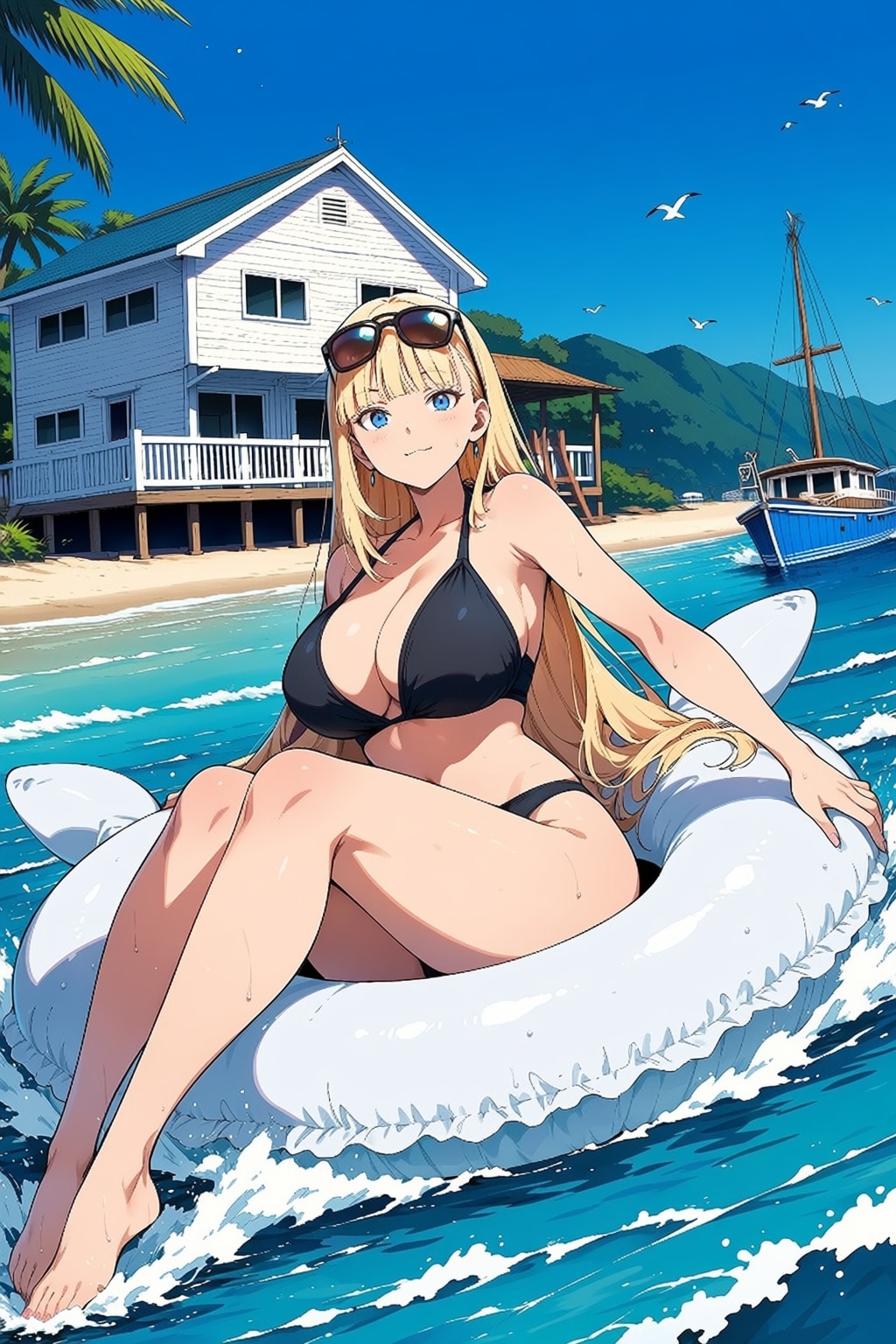 なつみさん一足先に夏を満喫す！