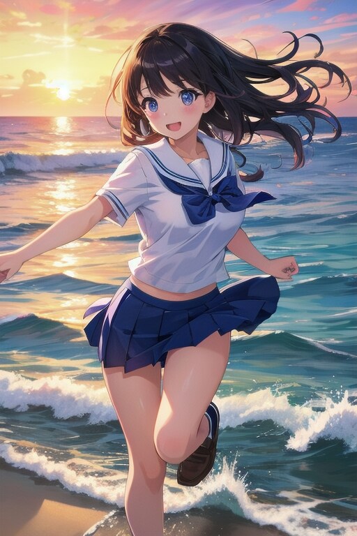 放課後海デート