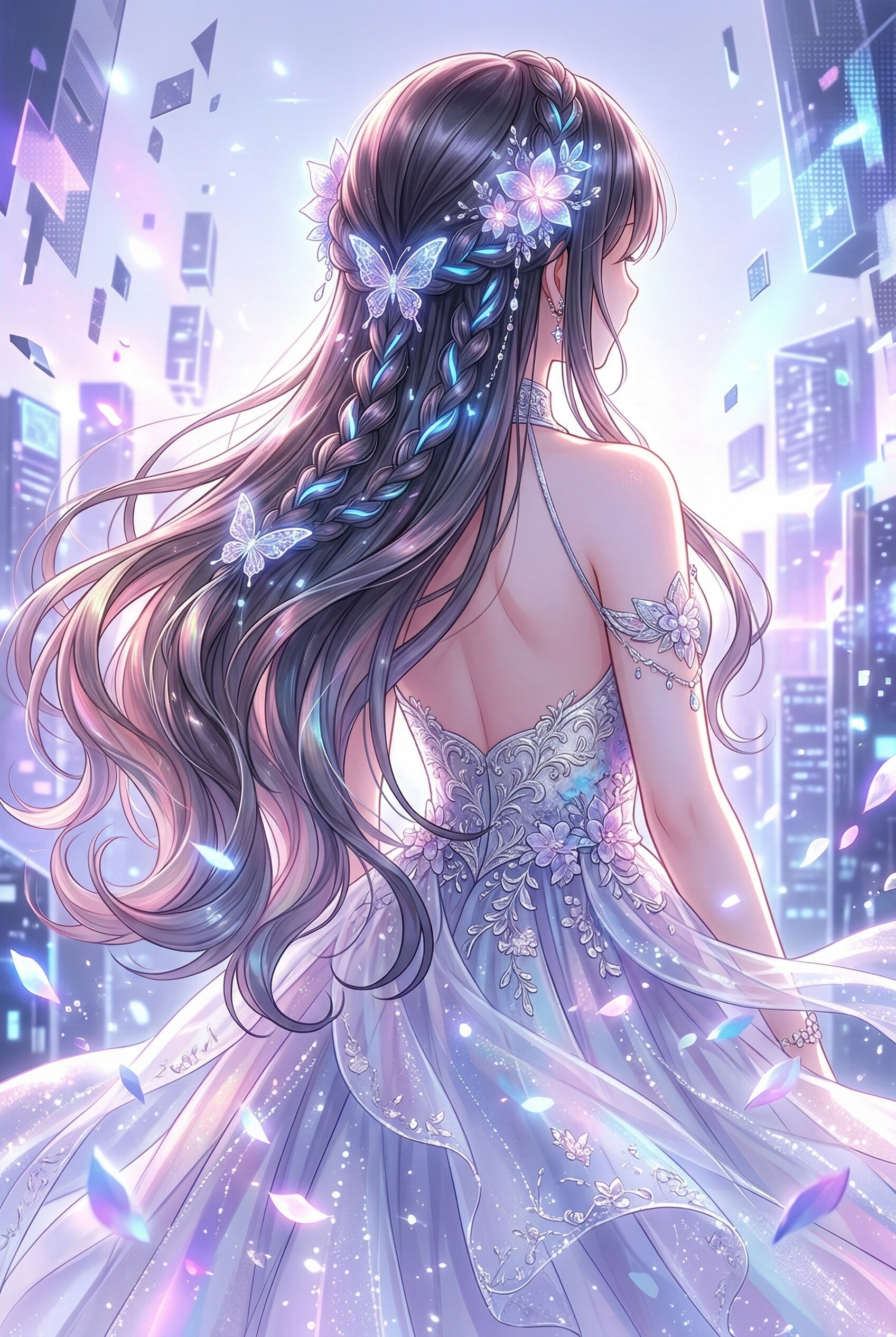 蝶と花の幻想都市