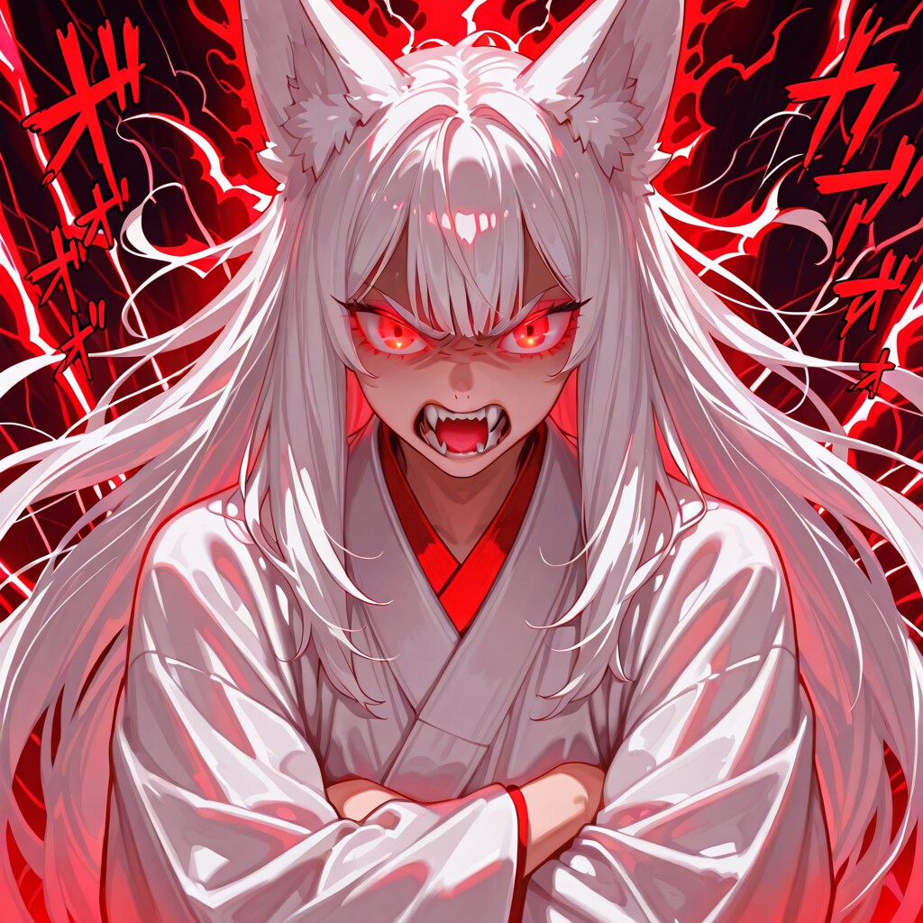 怖いきつねの御神体様