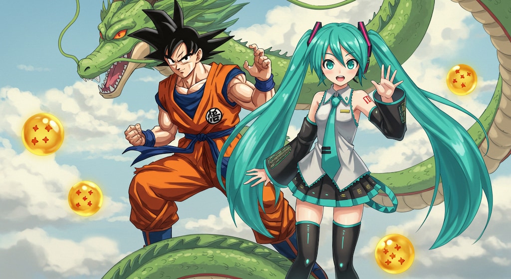 孫悟空と初音ミク