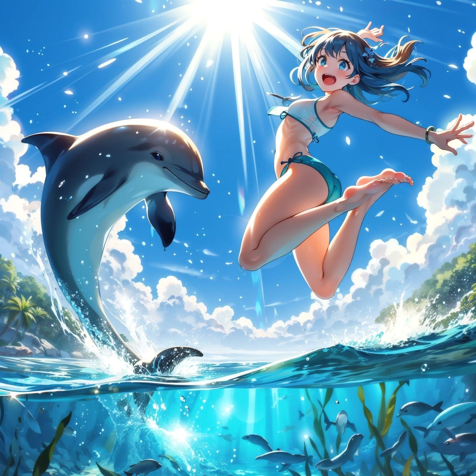 真夏のジャンプ！