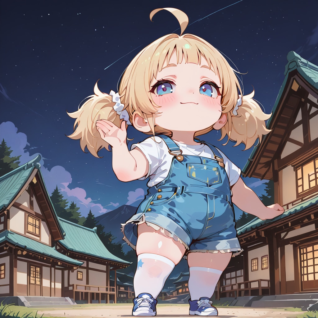 夜の散歩♪