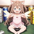 ビール缶に乗らなかった妖精の女の子 2枚目