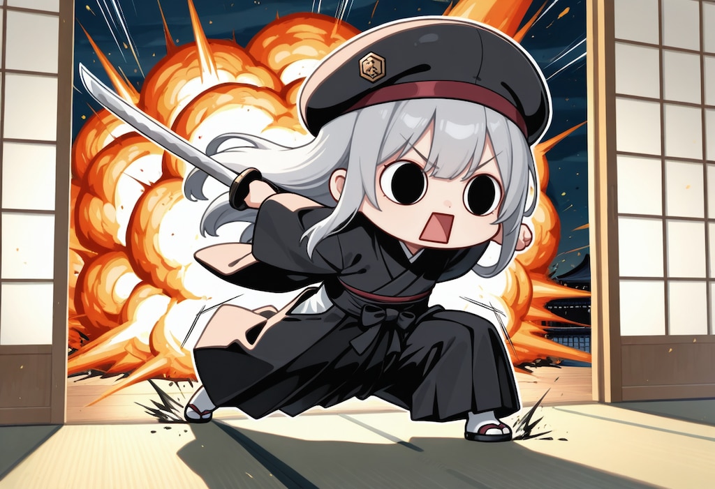 討ち入りしてしまいよった侍えらいこっちゃ嬢