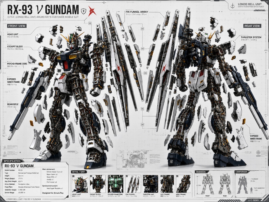 νガンダム(チャッピーフレーム)