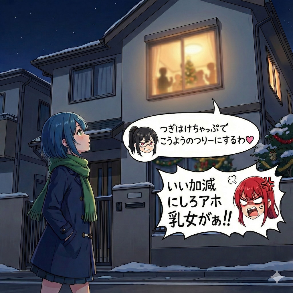 うちの子大忘年会クリパ