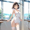 放課後メイドタイム♪R-15版 裸エプロン 5枚目