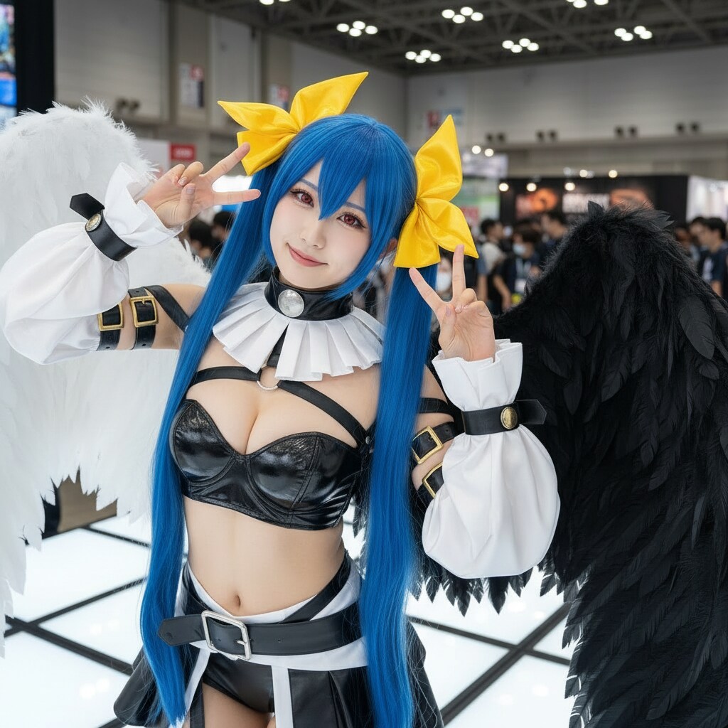 青ツイさん。コスプレ