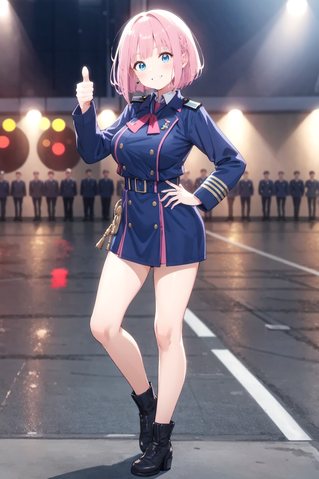 士官学校、ビリから二番で卒業！ | の人気AIイラスト・グラビア