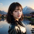 山と日の出 4/10 7枚目