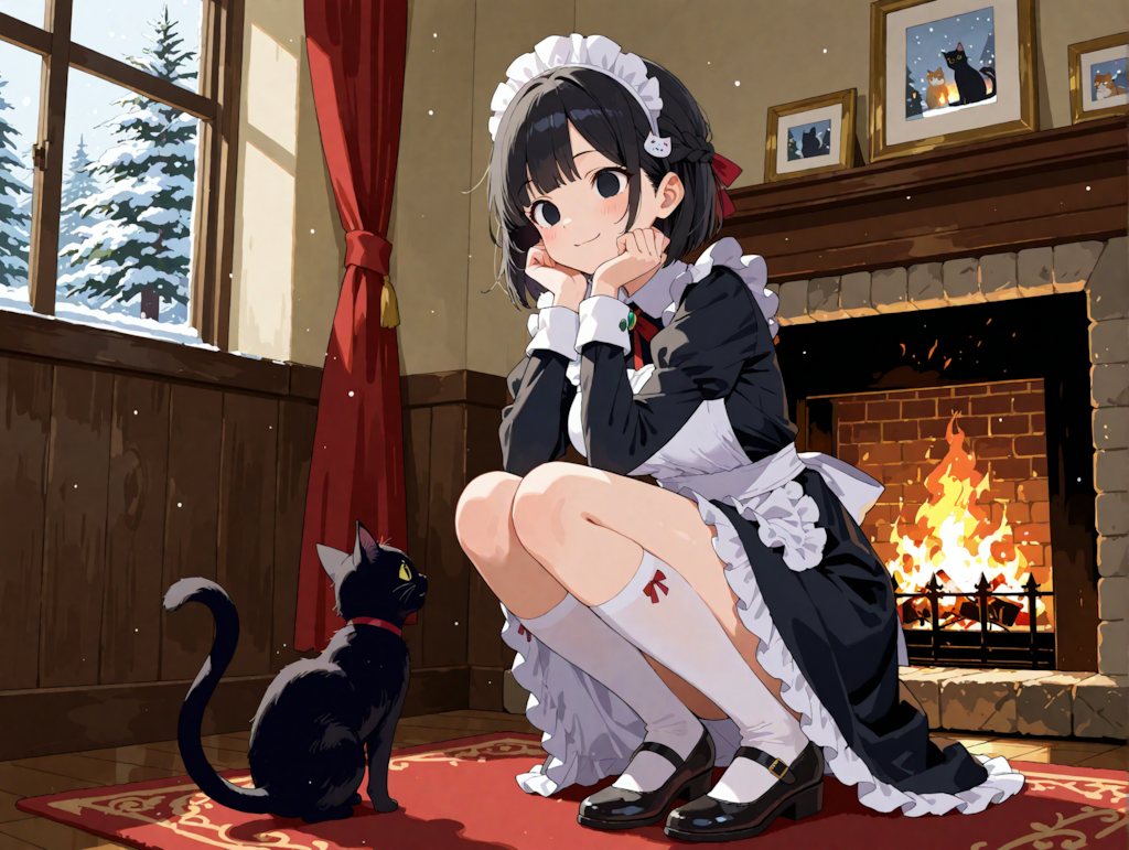 凜猫ちゃんと黒猫