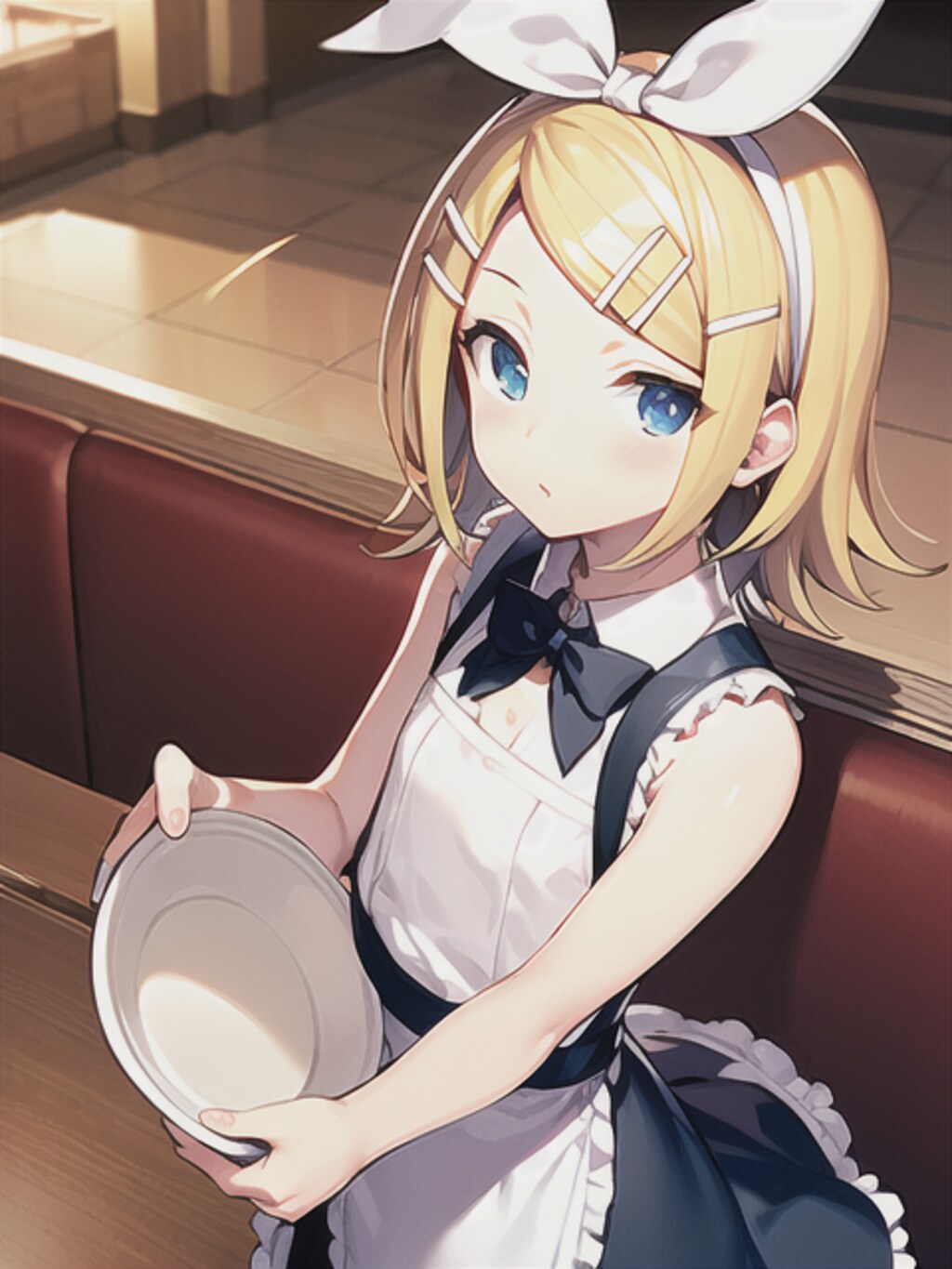 レストランのアルバイトをはしごするリンちゃん