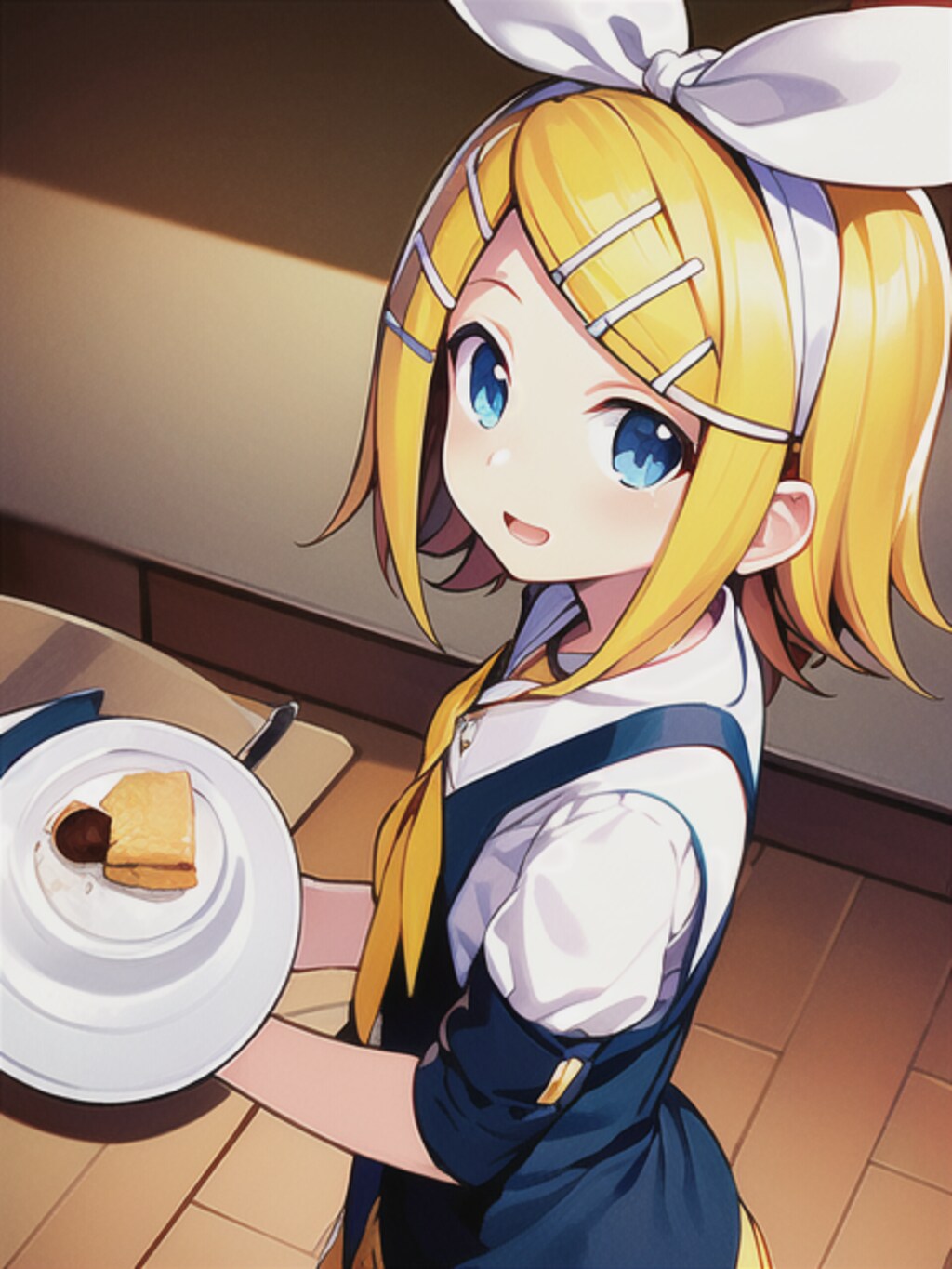 レストランのアルバイトをはしごするリンちゃん