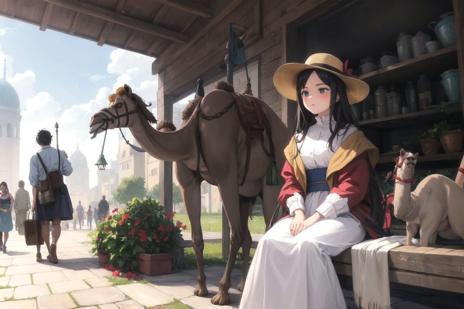 旅する少女 | の人気AIイラスト・グラビア