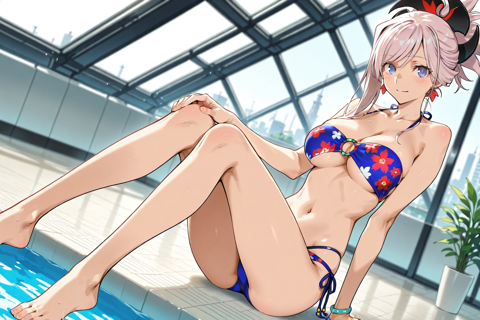 何と・・・拙者の水着を再び公開されるでござるか・・・行幸と言わずして何という事か。