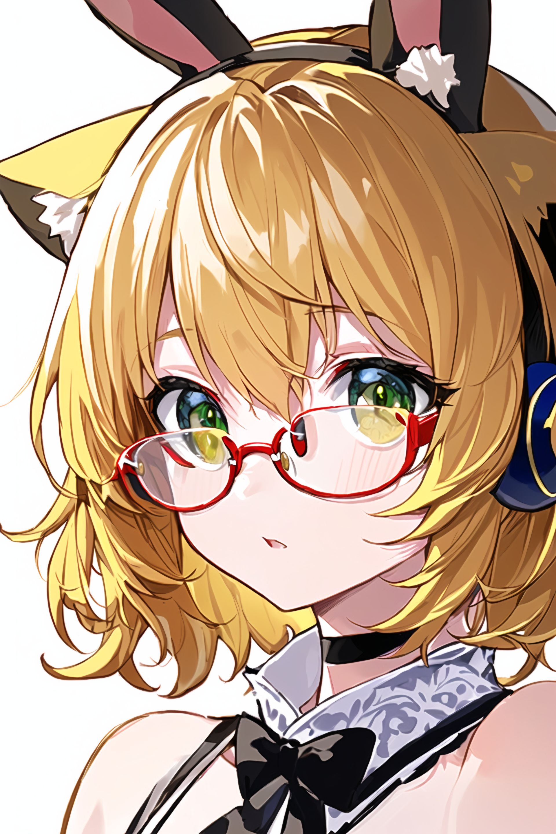 メイちゃんとうさ耳カチューシャ