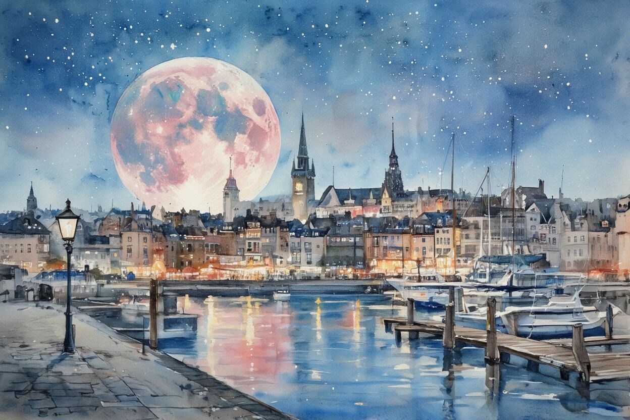 Pink Moon🌕 | の人気AIイラスト・グラビア