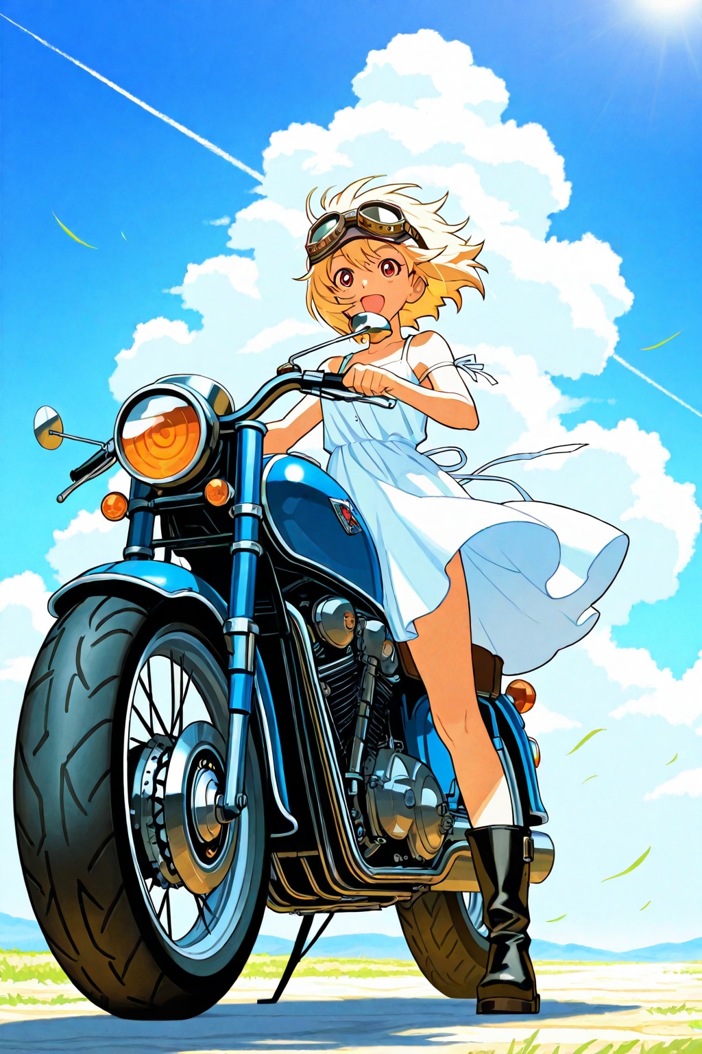 バイク好き彼女