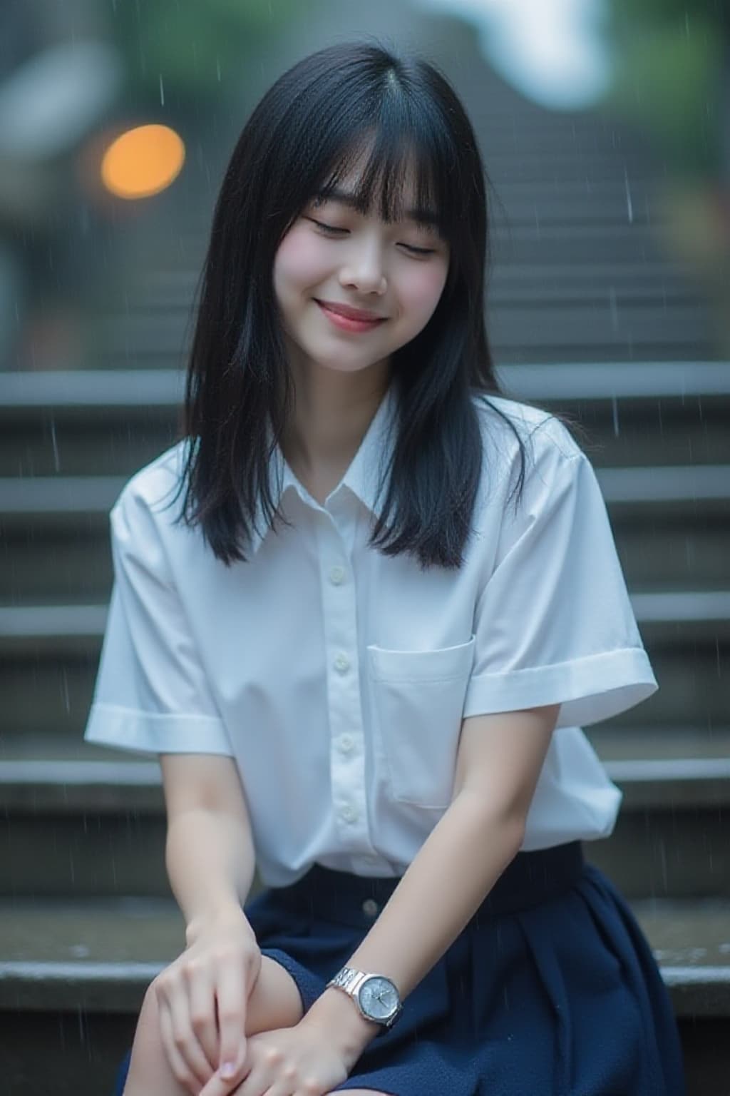 土砂降りで笑っちゃう