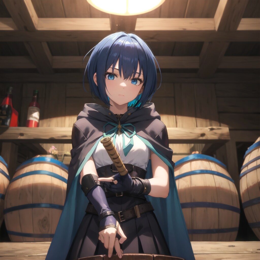 盗賊風の軽装スタイル