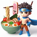 リベンジ作品　ラーメン戦士Tonkotsu Temptation　パルプンテガチャ 7枚目