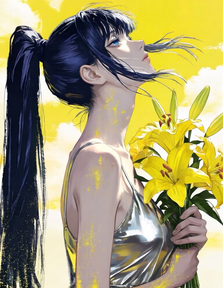 夏を見上げて