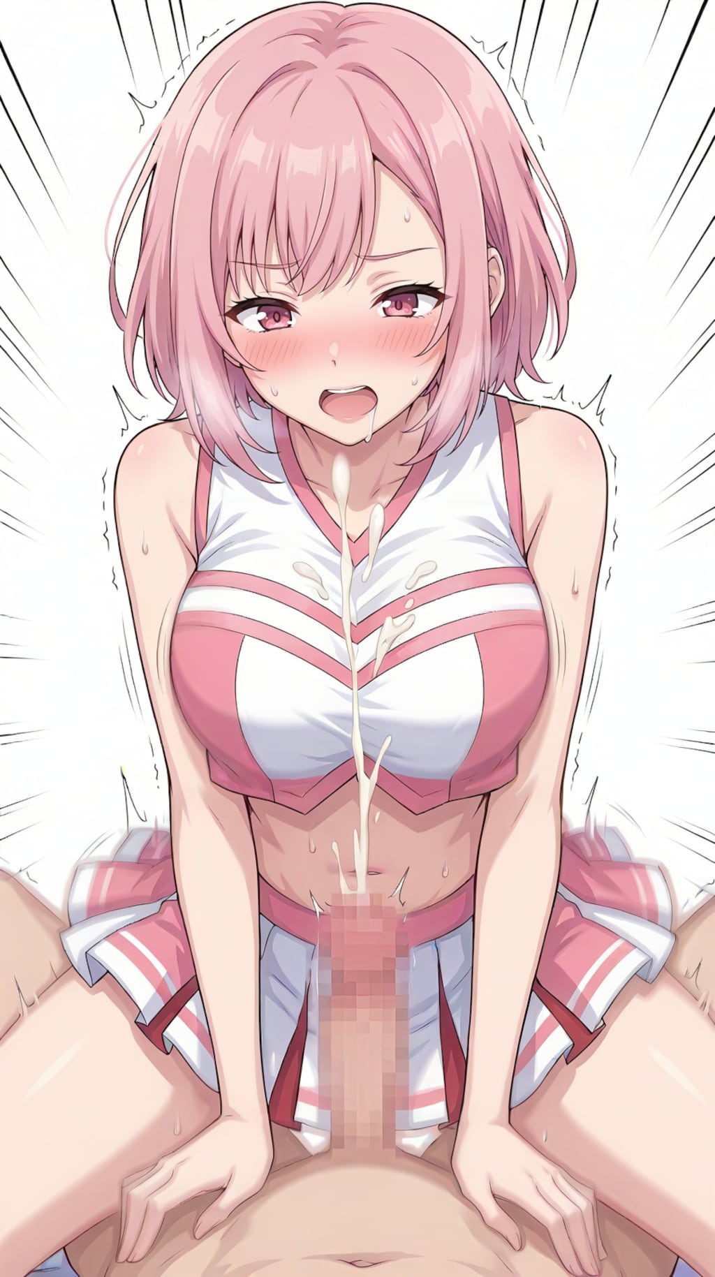 秋吉みる(チアガール)_素股プレイ