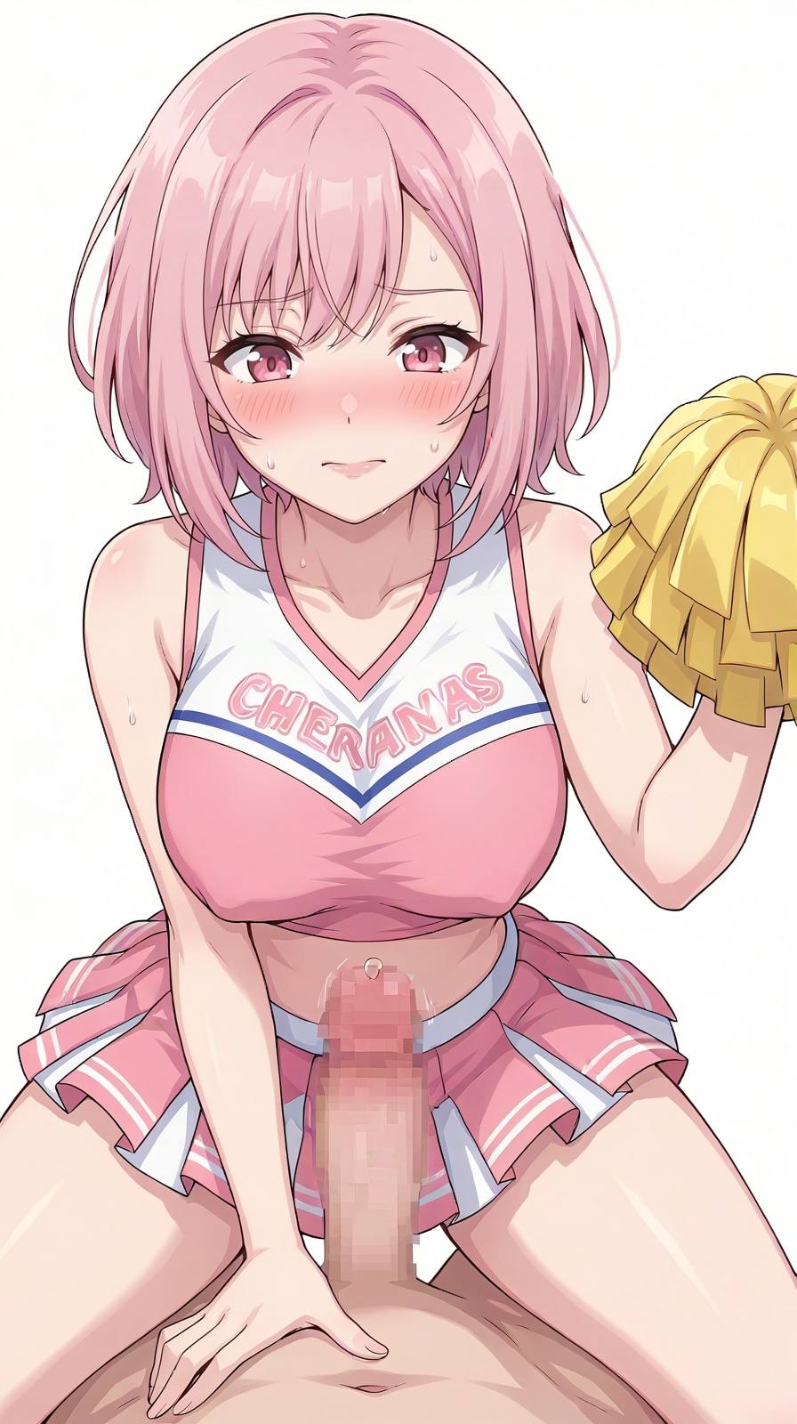 秋吉みる(チアガール)_素股プレイ