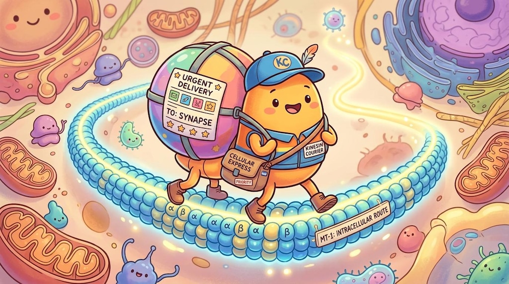 かわいいすぎるキネシン君