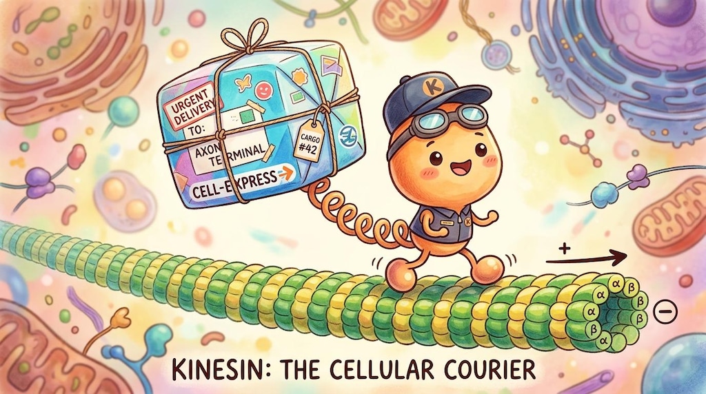 かわいいすぎるキネシン君