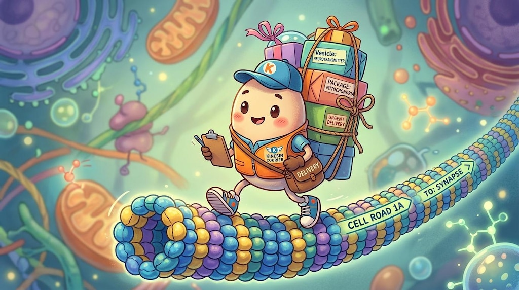 かわいいすぎるキネシン君