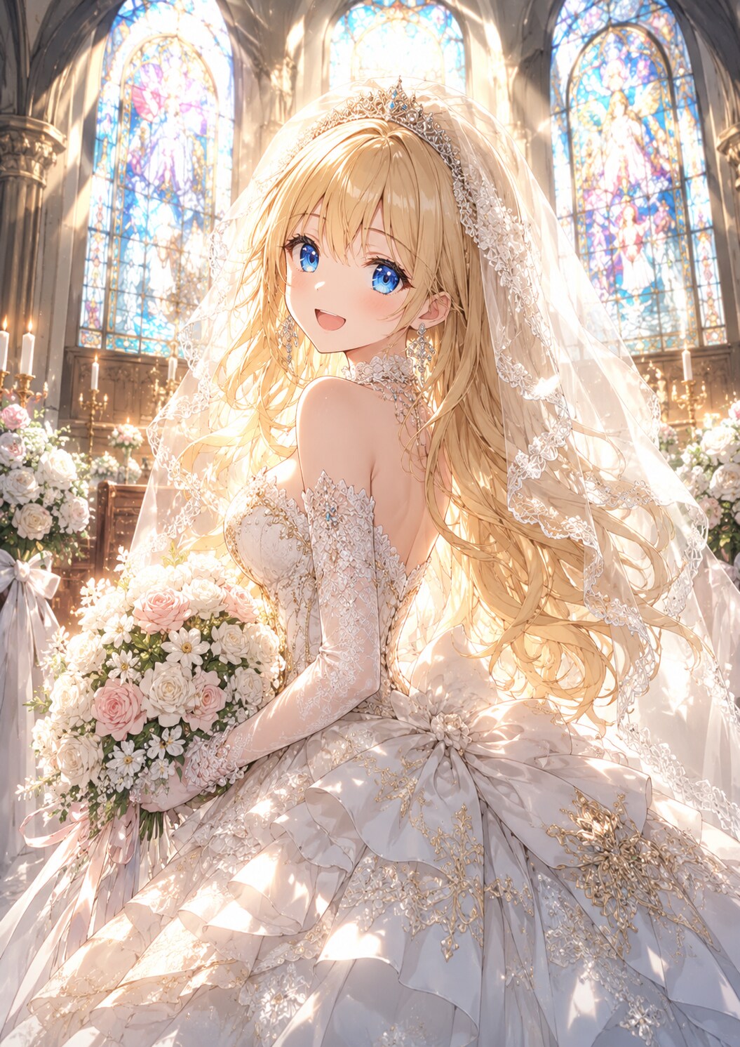 最高の結婚式、最高の笑顔