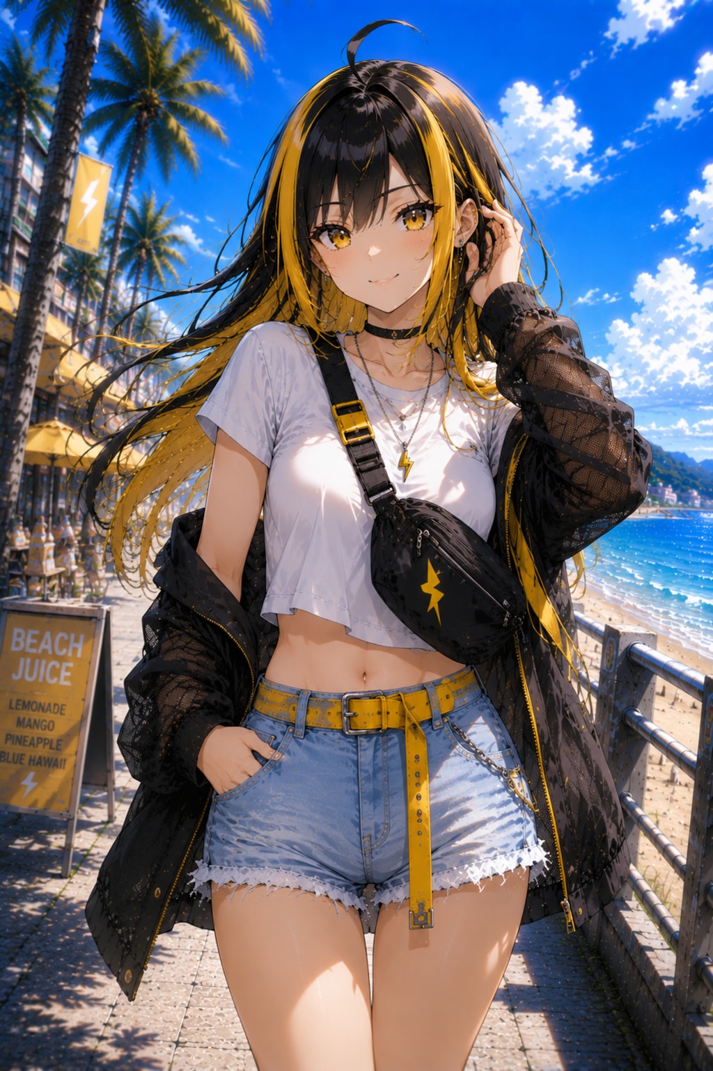 理想の夏コーデ企画「うちの子達の夏私服②」