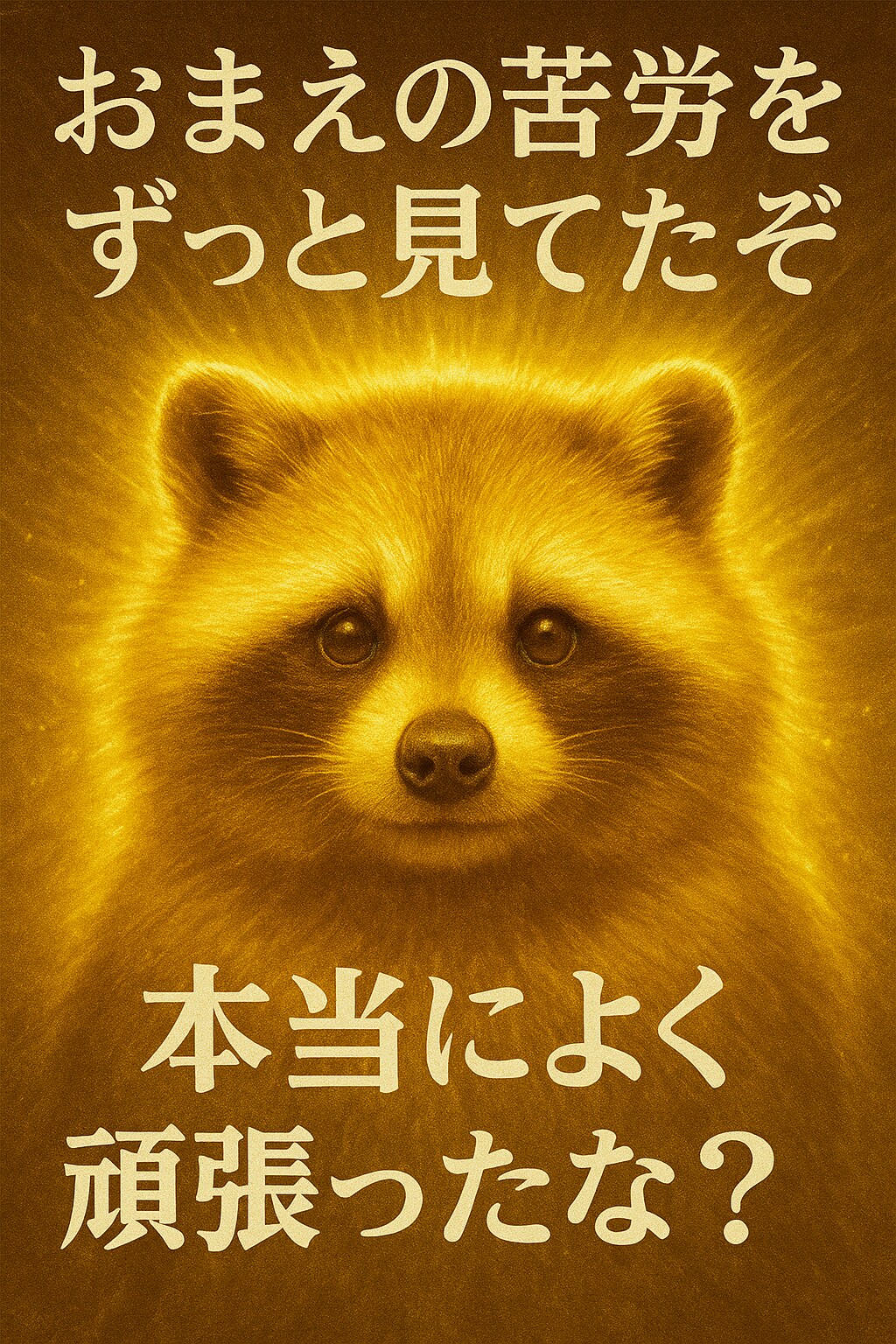 ゴールドたぬき