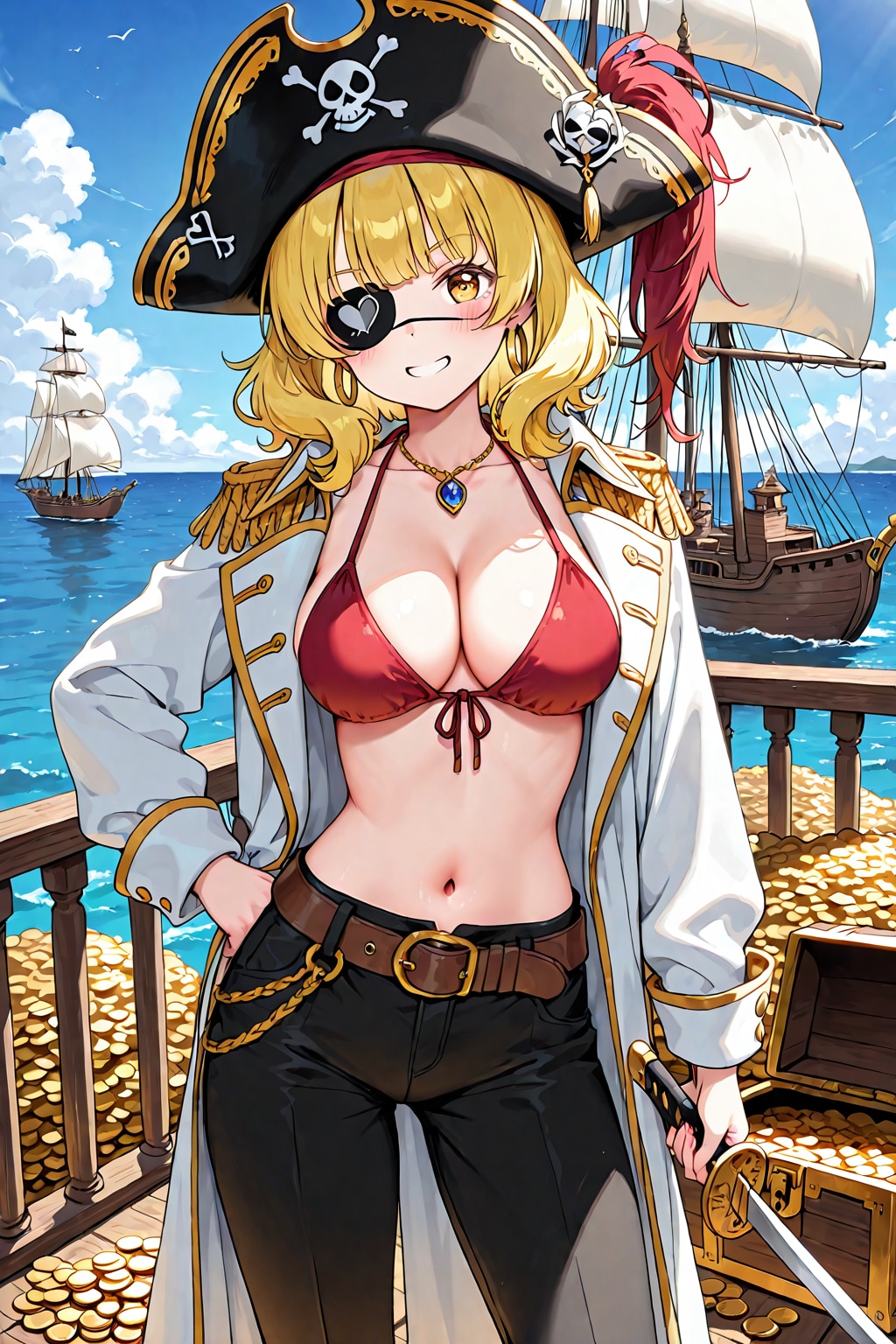 お○パイレーツな湖夏ちゃん