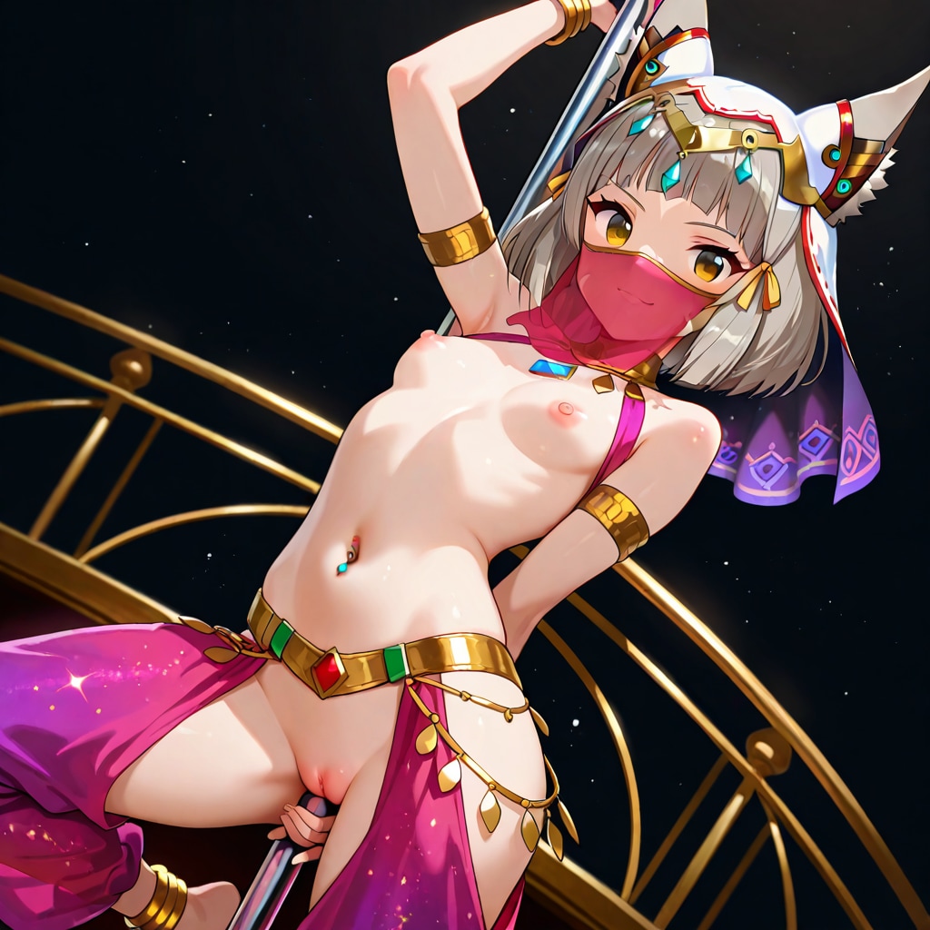 ニアちゃんポールダンス