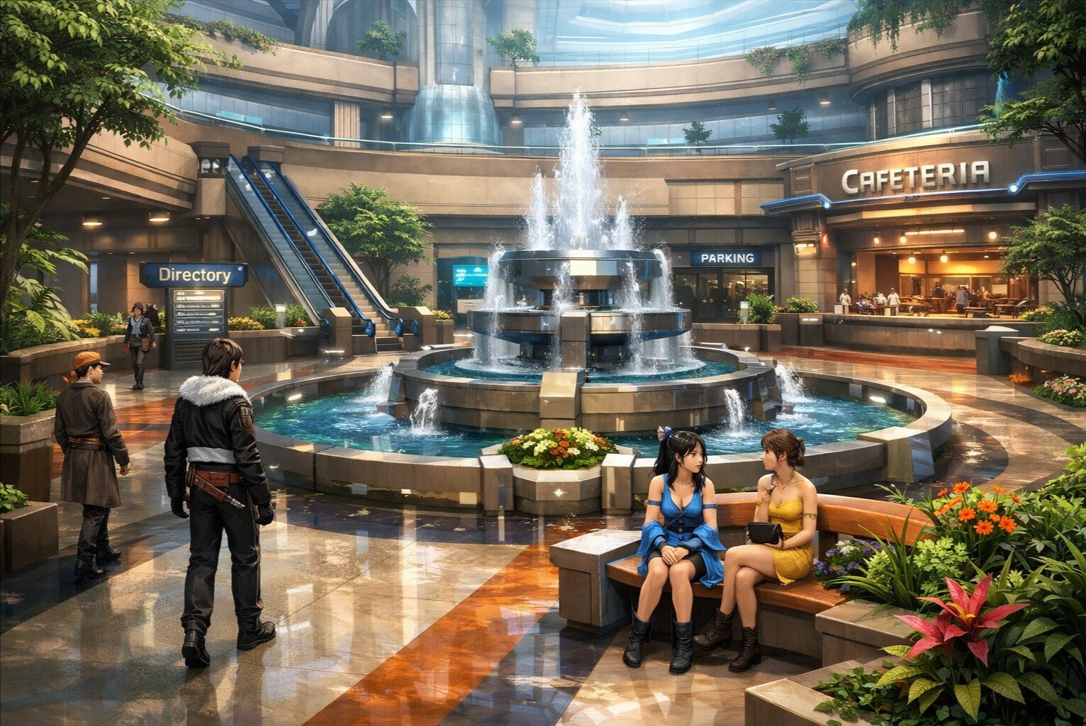 FF8ガーデンプロンプト