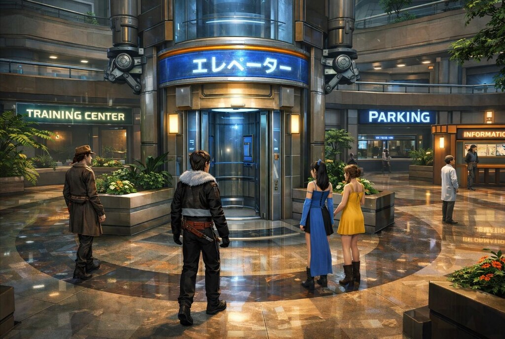 FF8ガーデンプロンプト