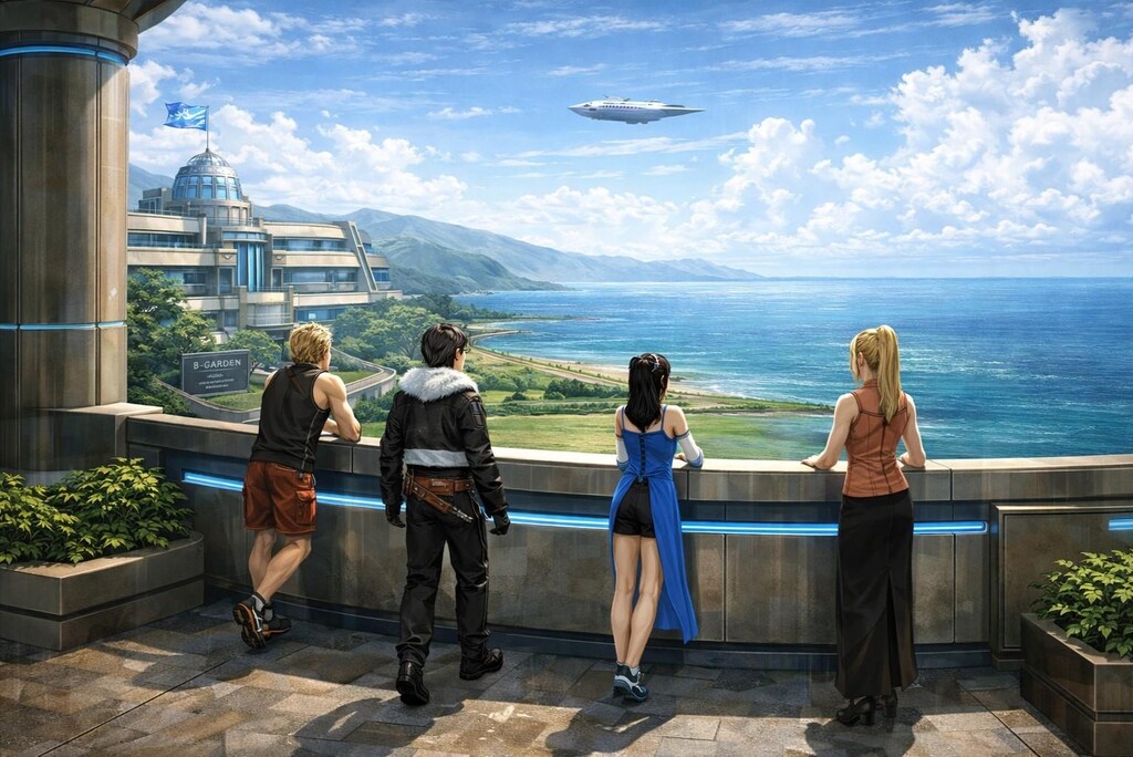 FF8ガーデンプロンプト