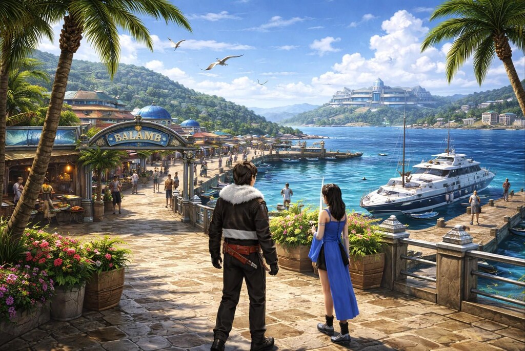 FF8ガーデンプロンプト