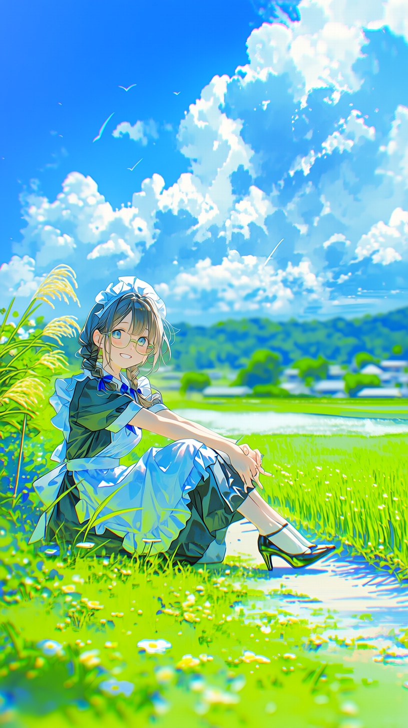 メイド過ぎて、夏