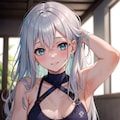 ストレッチします。硬いので。 2枚目